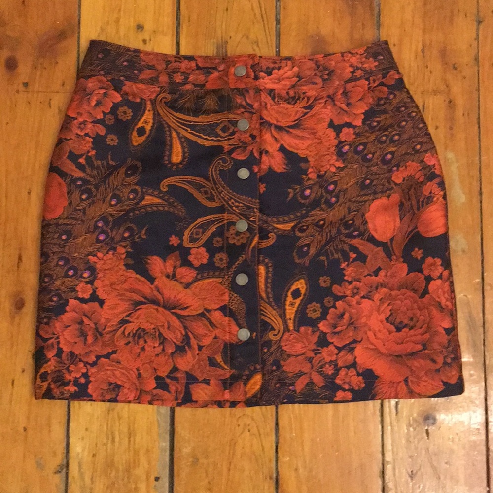 Twik English tapestry miniskirt